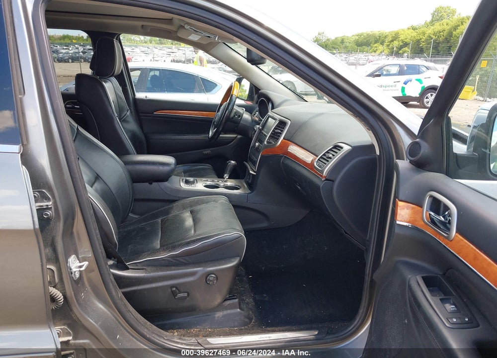 2012 JEEP GRAND CHEROKEE OVERLAND VIN: 1C4RJFCT8CC141155