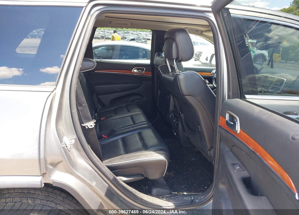 2012 JEEP GRAND CHEROKEE OVERLAND VIN: 1C4RJFCT8CC141155