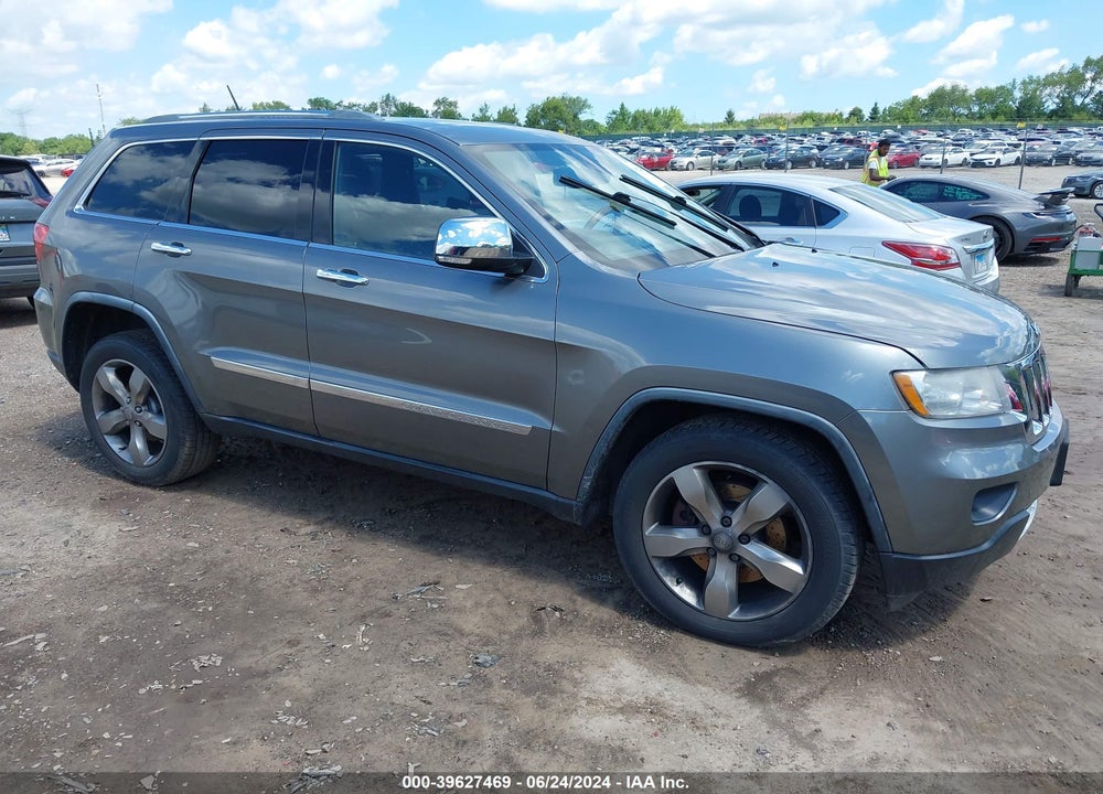 2012 JEEP GRAND CHEROKEE OVERLAND VIN: 1C4RJFCT8CC141155