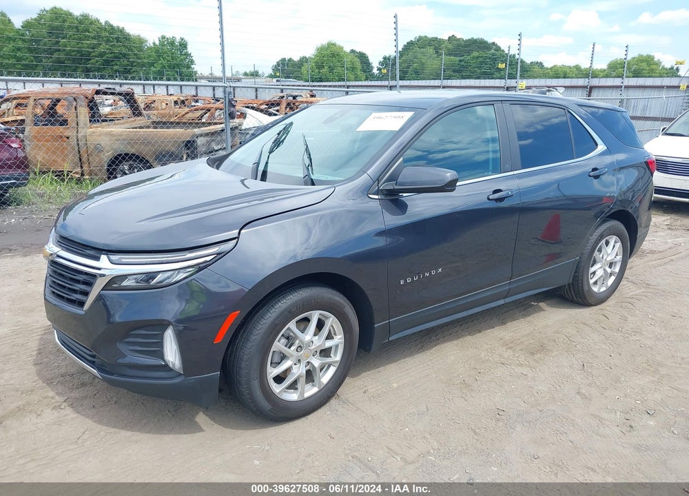 2022 CHEVROLET EQUINOX FWD LT VIN: 2GNAXKEV5N6153737
