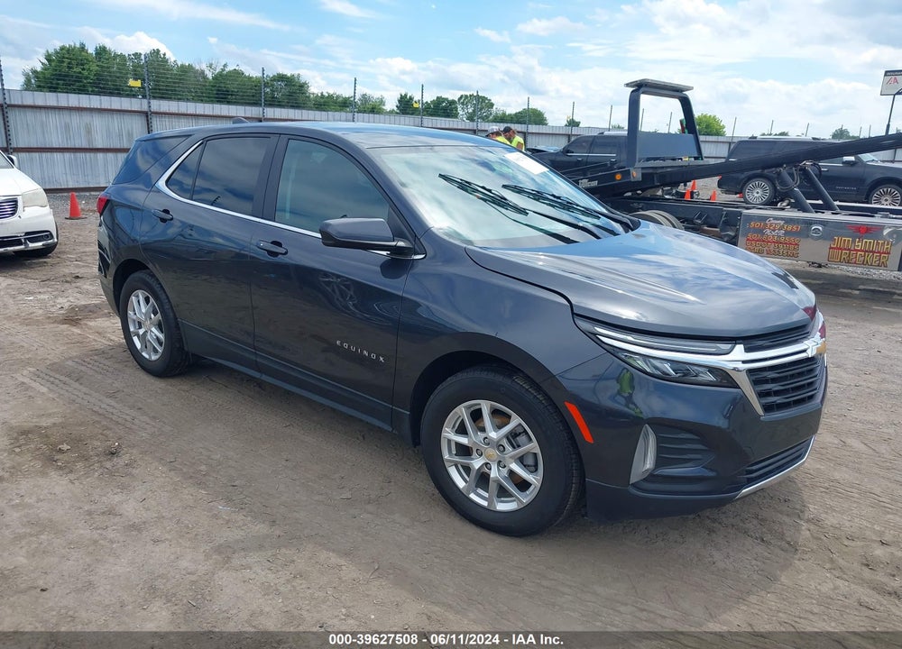 2022 CHEVROLET EQUINOX FWD LT VIN: 2GNAXKEV5N6153737