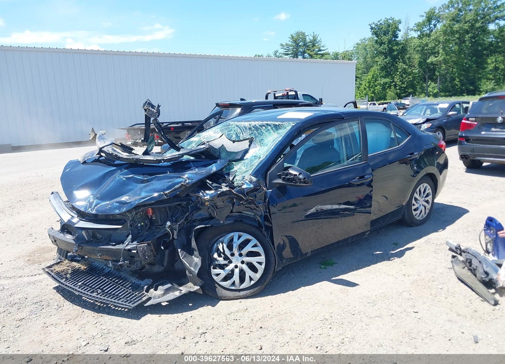 2019 TOYOTA COROLLA LE VIN: 2T1BURHEXKC195955