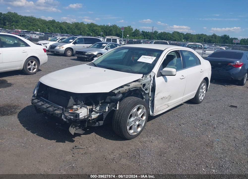 2010 FORD FUSION SE VIN: 3FAHP0HA1AR117007