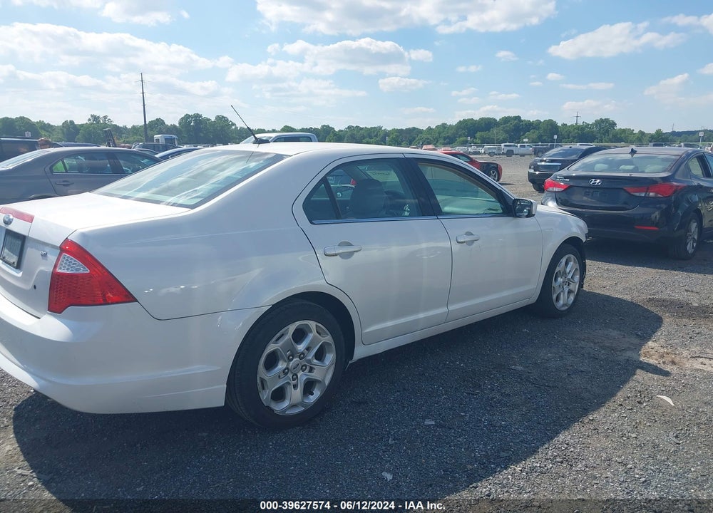 2010 FORD FUSION SE VIN: 3FAHP0HA1AR117007