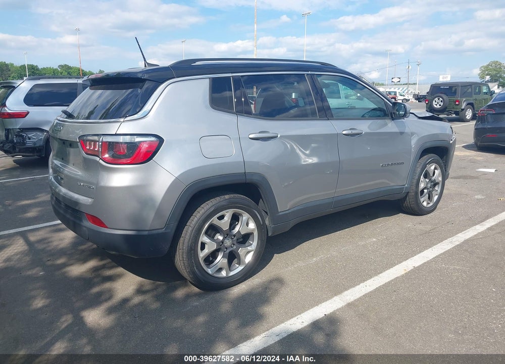 2018 JEEP COMPASS LIMITED 4X4 VIN: 3C4NJDCB2JT259598