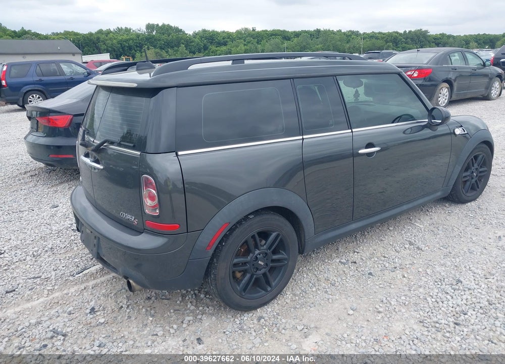 2012 MINI COOPER S CLUBMAN VIN: WMWZG3C57CTY38876