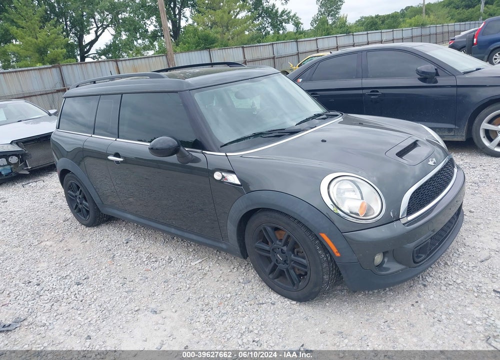 2012 MINI COOPER S CLUBMAN VIN: WMWZG3C57CTY38876