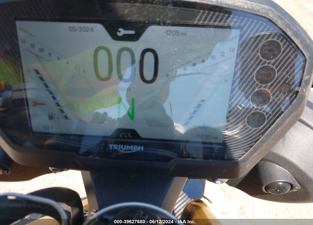 2024 TRIUMPH MOTORCYCLE STREET TRIPLE 765 MOTO2 EDITION VIN: SMTA624K5RTBL5257
