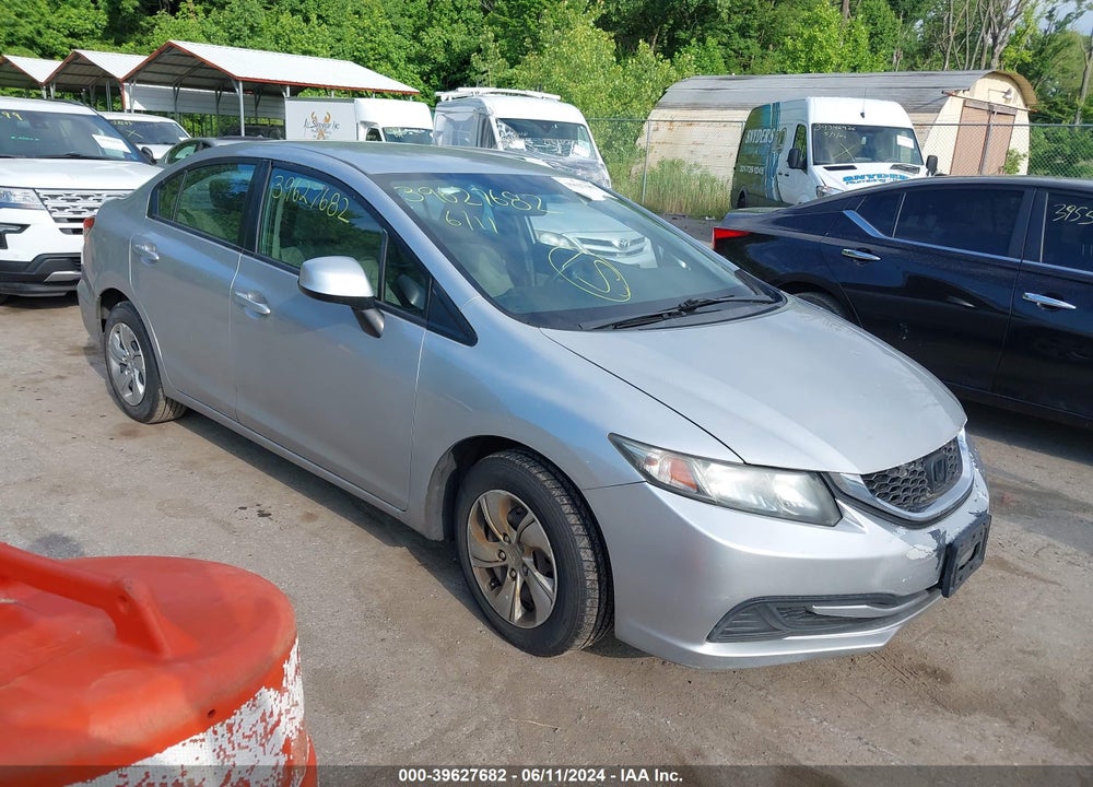 2013 HONDA CIVIC LX VIN: 2HGFB2F50DH579755
