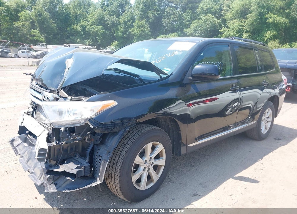 2013 TOYOTA HIGHLANDER SE V6 VIN: 5TDBK3EH3DS231576