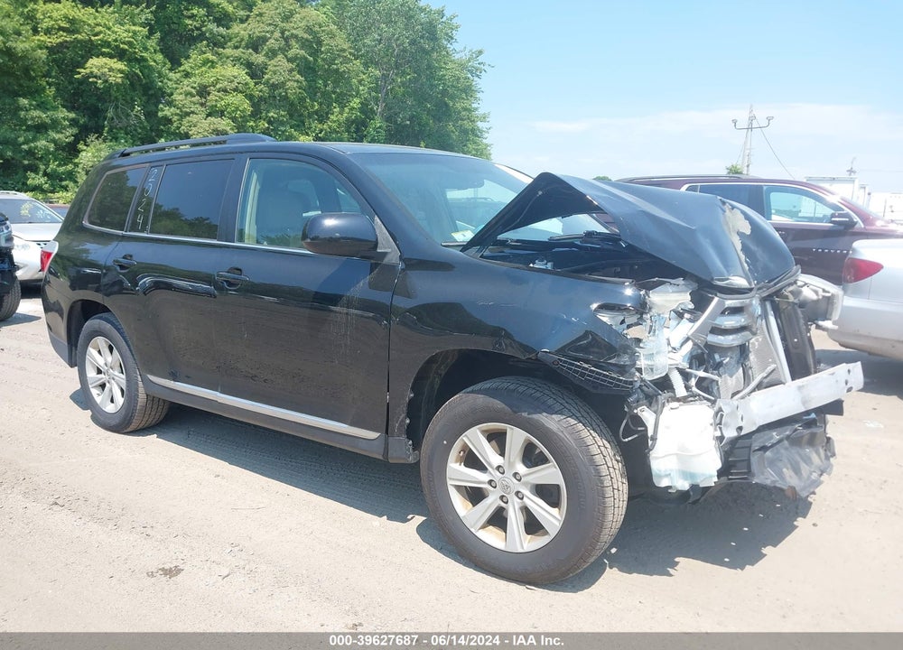 2013 TOYOTA HIGHLANDER SE V6 VIN: 5TDBK3EH3DS231576
