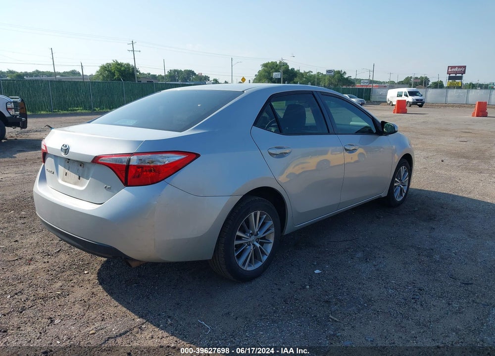 2015 TOYOTA COROLLA LE PLUS VIN: 5YFBURHE9FP275379