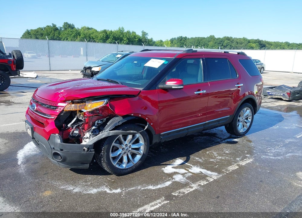 2014 FORD EXPLORER LIMITED VIN: 1FM5K8F86EGC33791