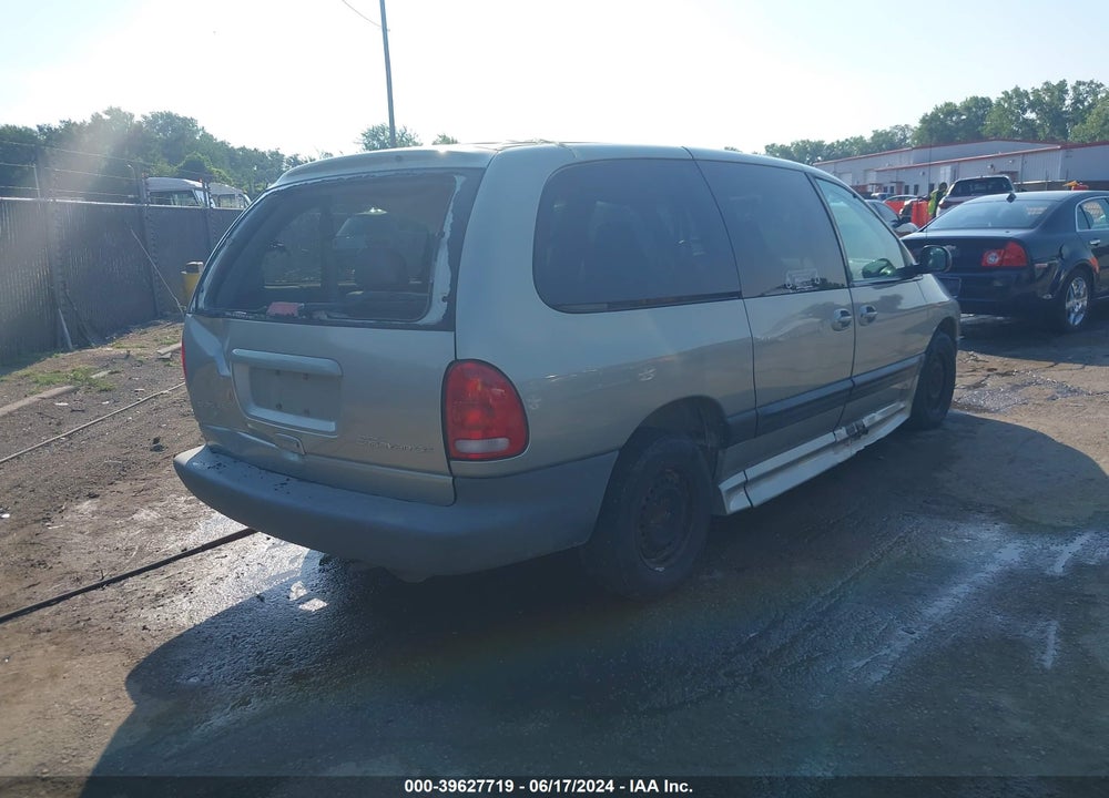 2000 DODGE GRAND CARAVAN SE VIN: 1B4GP44R2YB535869