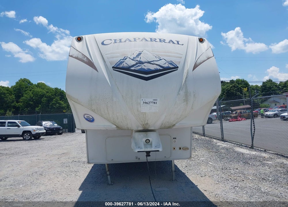 2012 FOREST RIVER CHAPPAREL 269BHS VIN: 5ZT3CLSB2CA305890