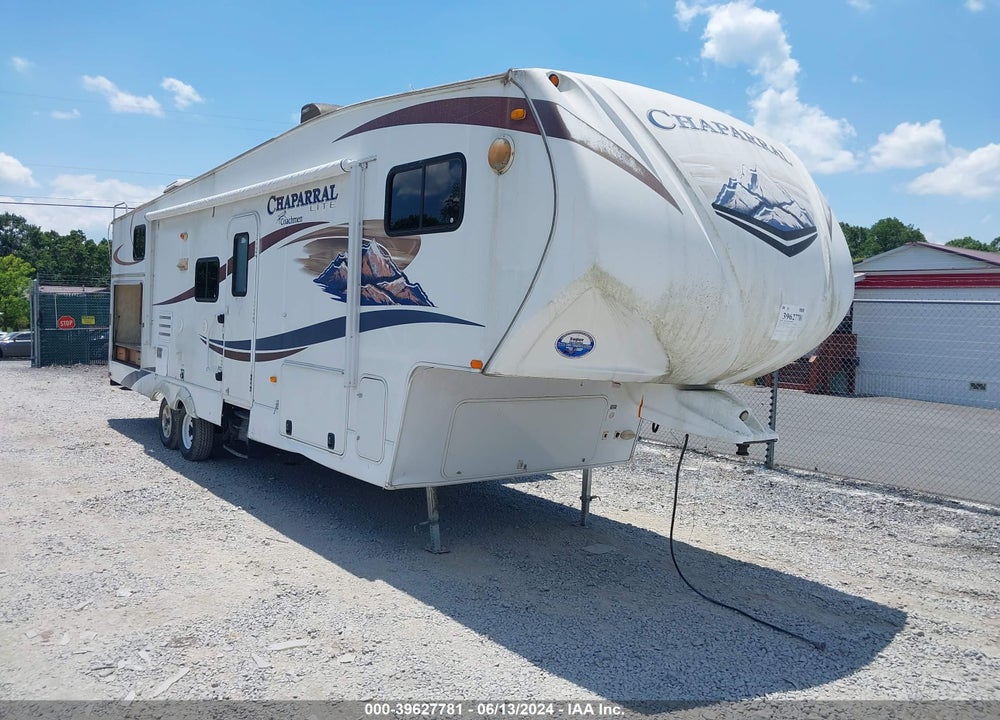 2012 FOREST RIVER CHAPPAREL 269BHS VIN: 5ZT3CLSB2CA305890