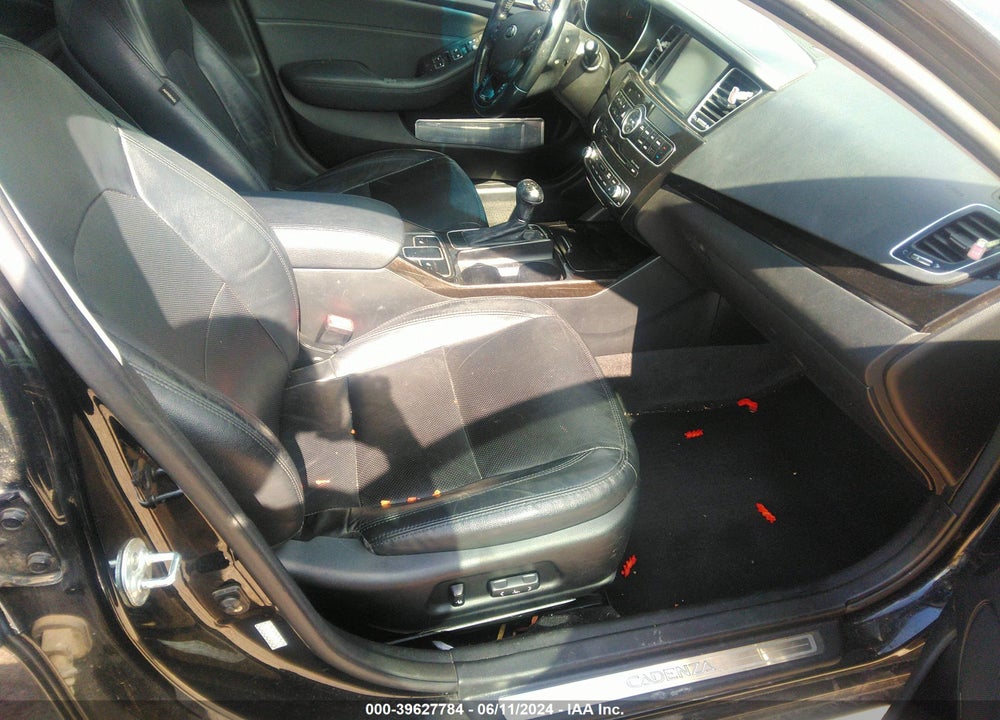 2016 KIA CADENZA VIN: KNALN4D73G5221552