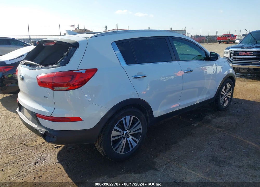 2015 KIA SPORTAGE EX VIN: KNDPC3ACXF7720597