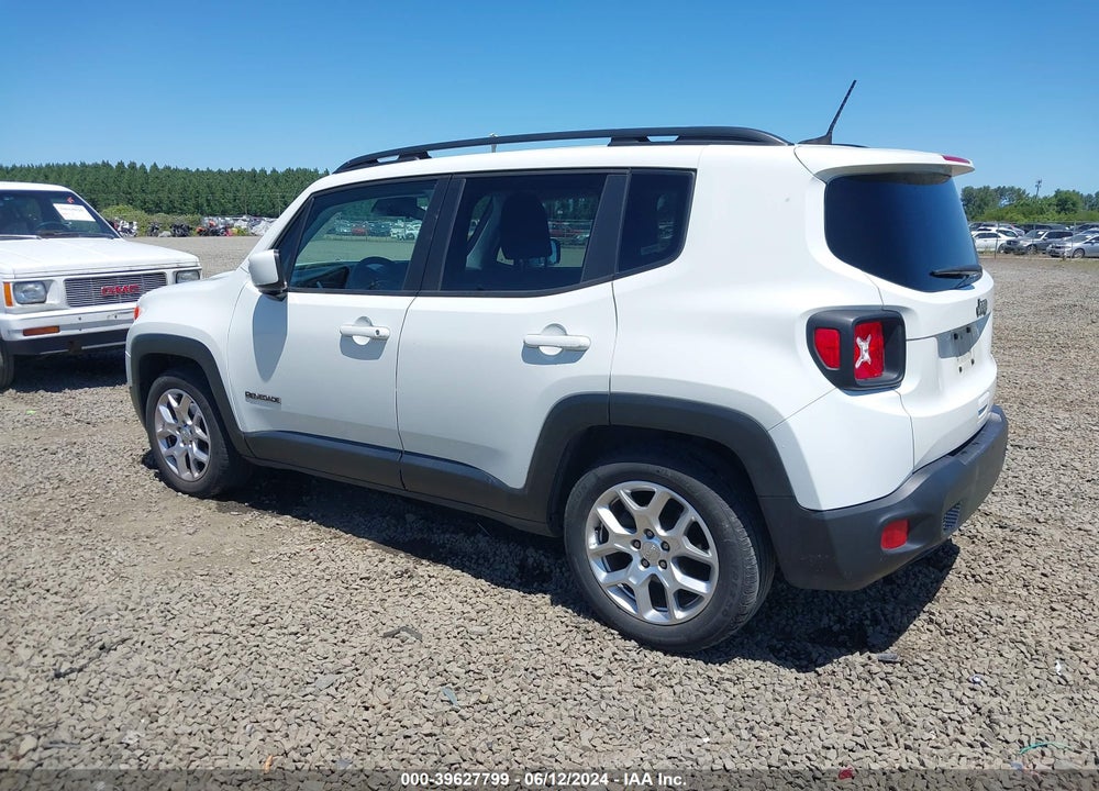 2018 JEEP RENEGADE LATITUDE FWD VIN: ZACCJABB9JPG92835