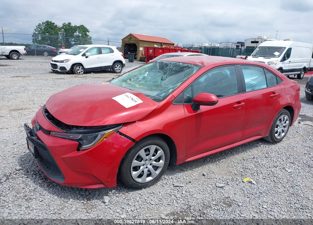 2021 TOYOTA COROLLA LE VIN: 5YFEPMAE8MP191049