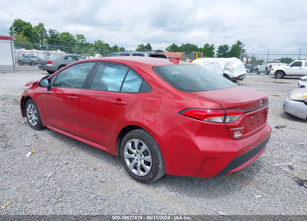 2021 TOYOTA COROLLA LE VIN: 5YFEPMAE8MP191049