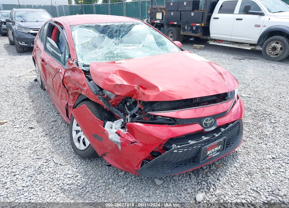 2021 TOYOTA COROLLA LE VIN: 5YFEPMAE8MP191049