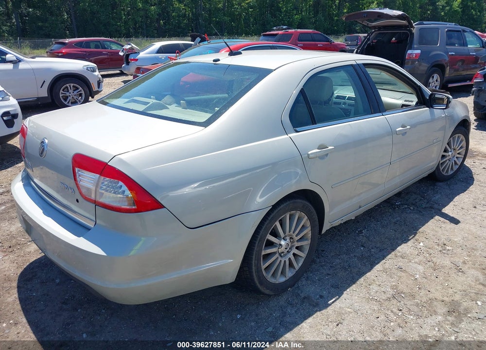 2008 MERCURY MILAN V6 PREMIER VIN: 3MEHM02118R612778