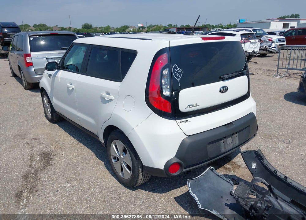 2016 KIA SOUL VIN: KNDJN2A27G7368324