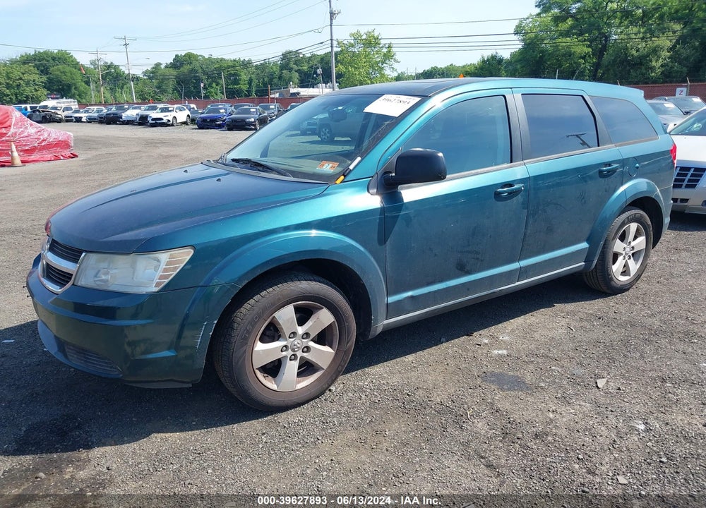 2009 DODGE JOURNEY SXT VIN: 3D4GG57V49T241765