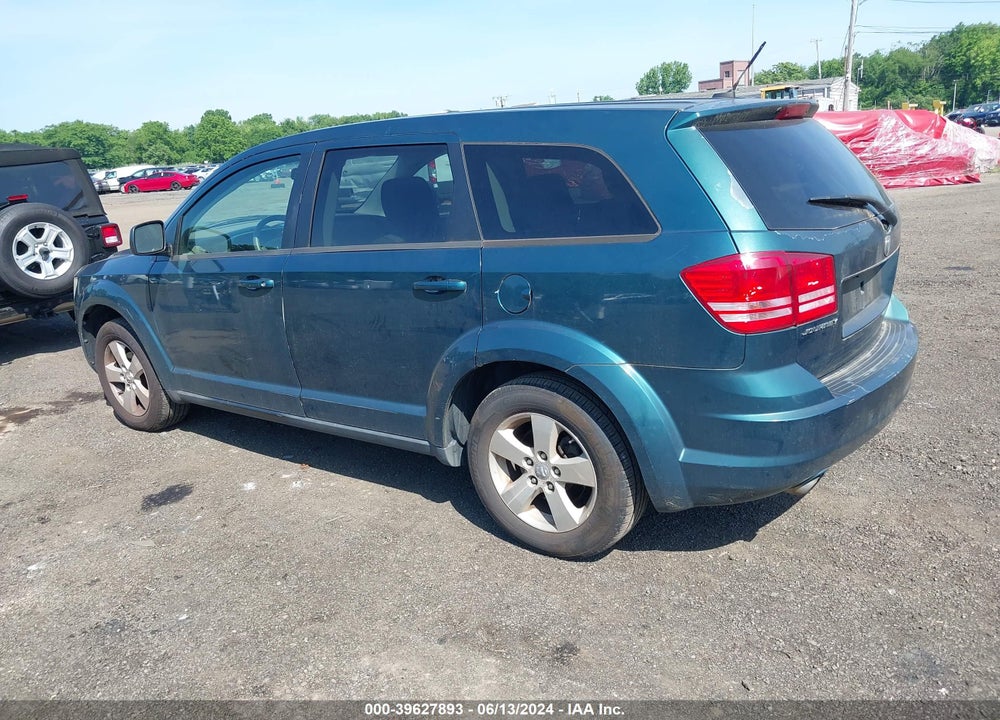 2009 DODGE JOURNEY SXT VIN: 3D4GG57V49T241765
