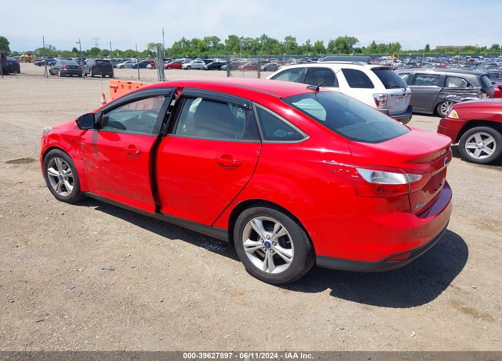 2014 FORD FOCUS SE VIN: 1FADP3F27EL221582
