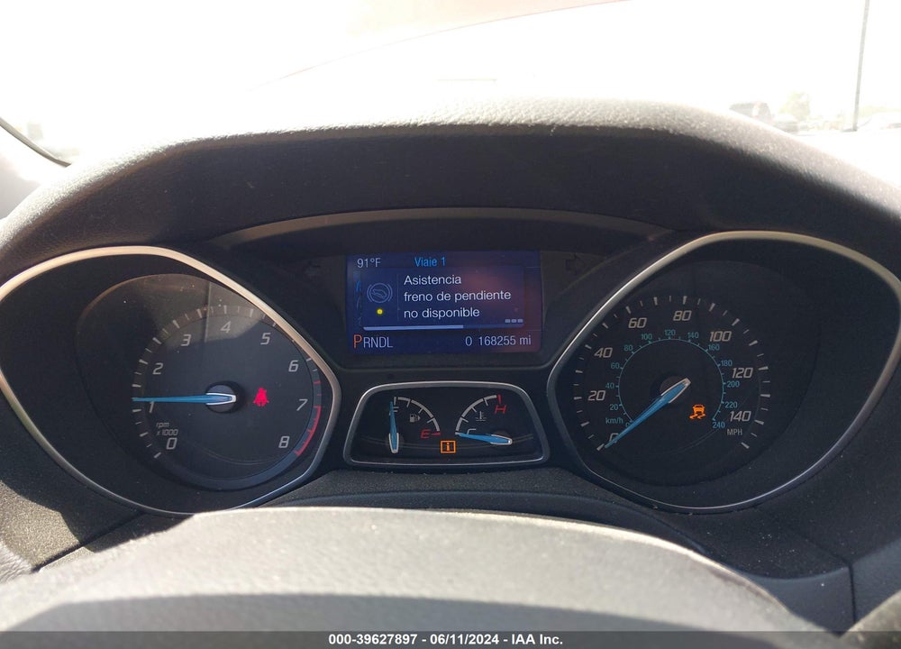 2014 FORD FOCUS SE VIN: 1FADP3F27EL221582