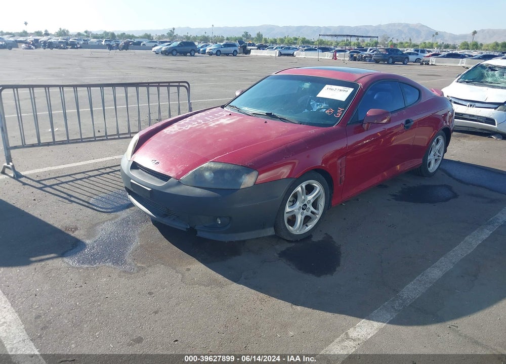 2006 HYUNDAI TIBURON GT/GT LIMITED/SE VIN: KMHHN65F56U228996