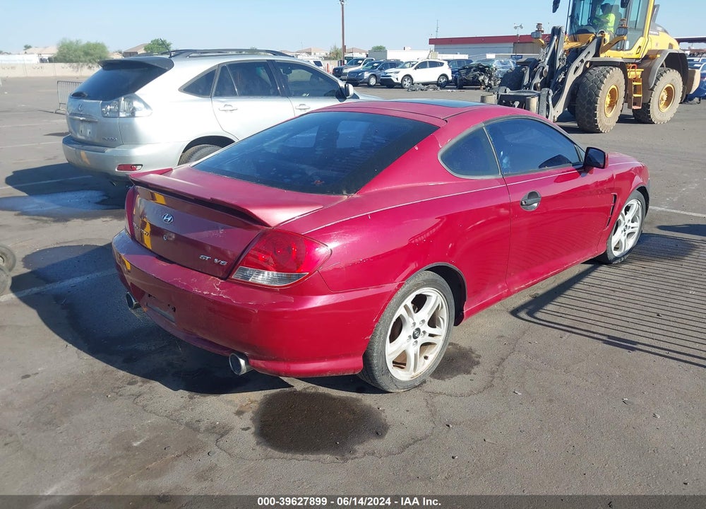 2006 HYUNDAI TIBURON GT/GT LIMITED/SE VIN: KMHHN65F56U228996