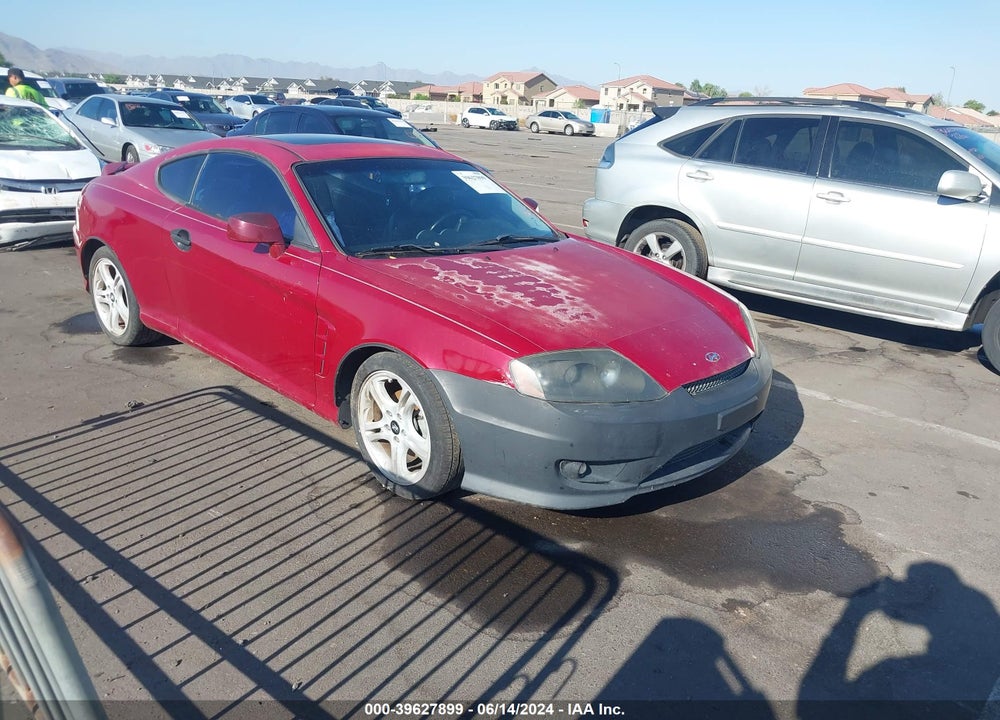2006 HYUNDAI TIBURON GT/GT LIMITED/SE VIN: KMHHN65F56U228996
