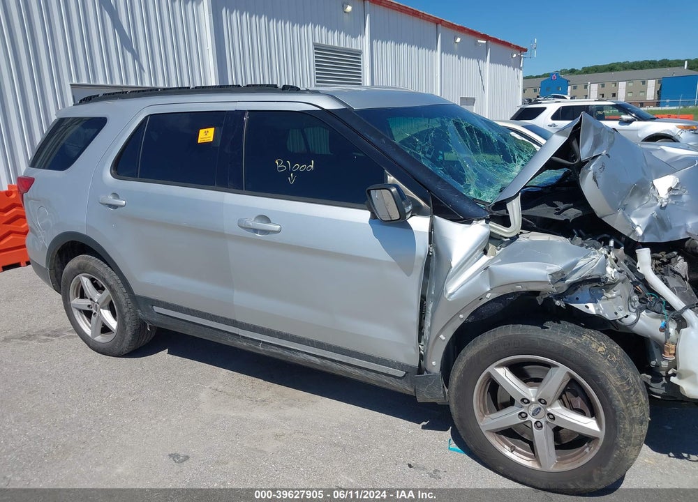 2017 FORD EXPLORER XLT VIN: 1FM5K8DH4HGC16950