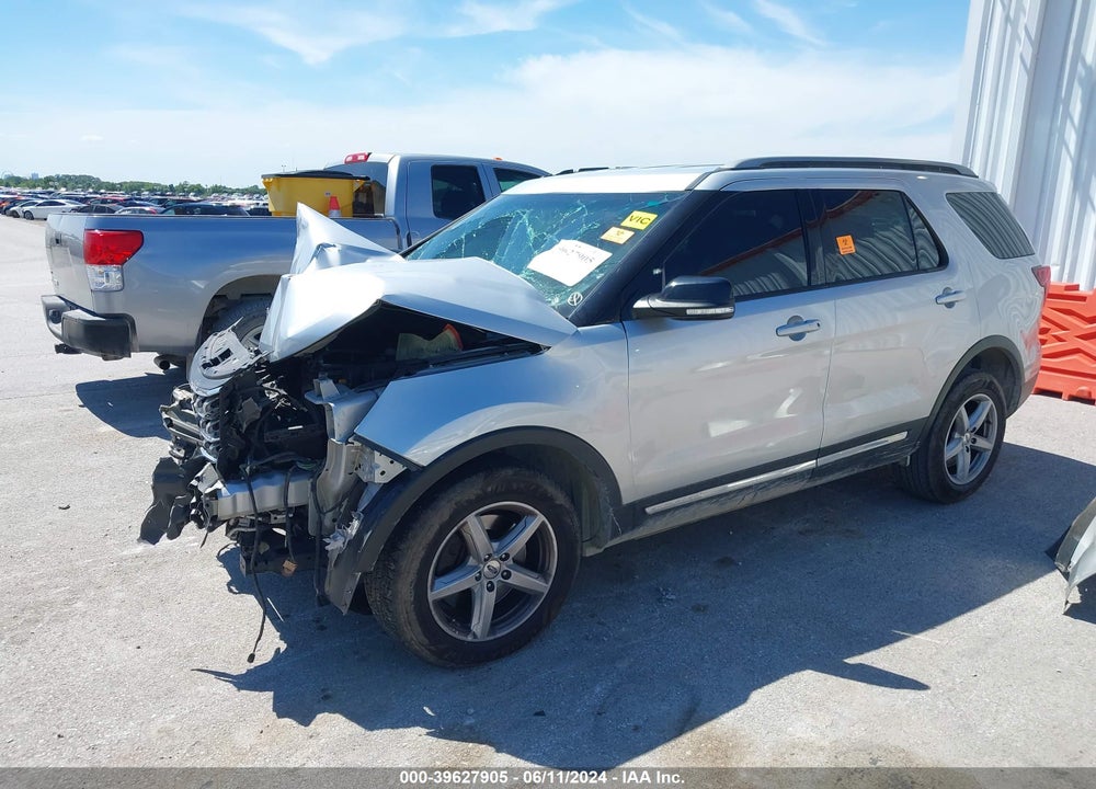 2017 FORD EXPLORER XLT VIN: 1FM5K8DH4HGC16950