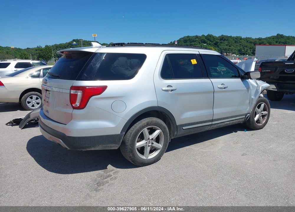 2017 FORD EXPLORER XLT VIN: 1FM5K8DH4HGC16950