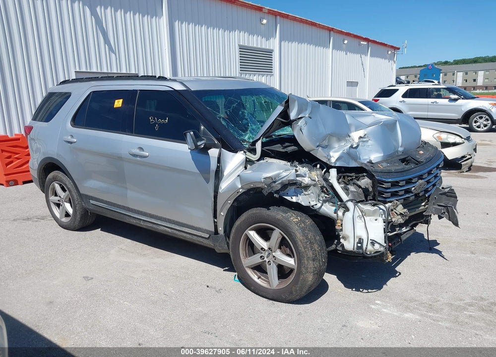 2017 FORD EXPLORER XLT VIN: 1FM5K8DH4HGC16950