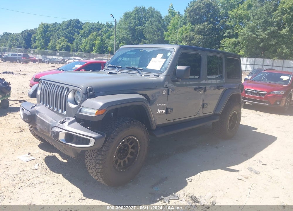 2020 JEEP WRANGLER UNLIMITED SAHARA 4X4 VIN: 1C4HJXENXLW153435