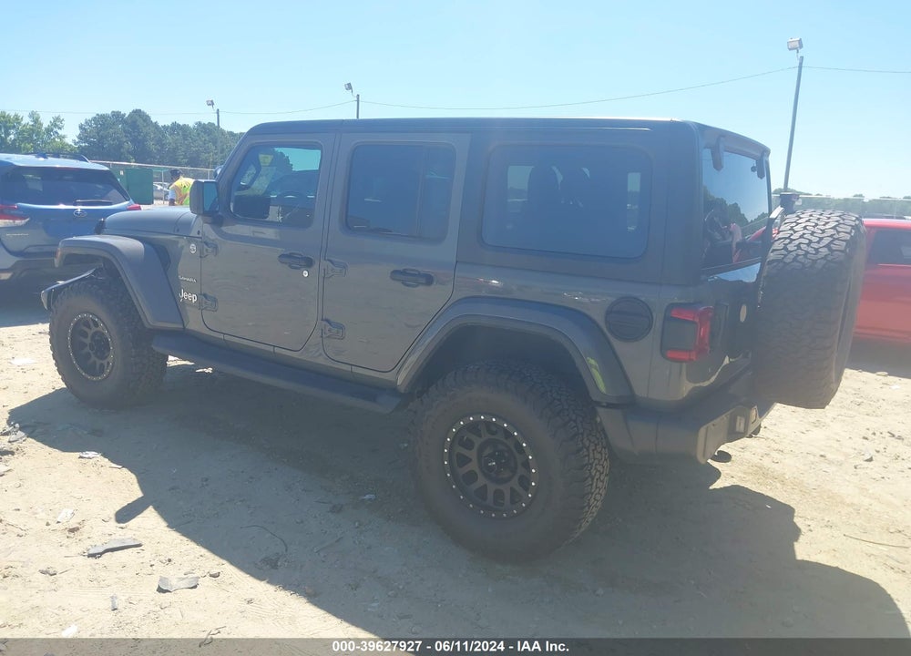 2020 JEEP WRANGLER UNLIMITED SAHARA 4X4 VIN: 1C4HJXENXLW153435