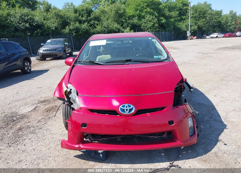 2010 TOYOTA PRIUS III VIN: JTDKN3DU1A0028786