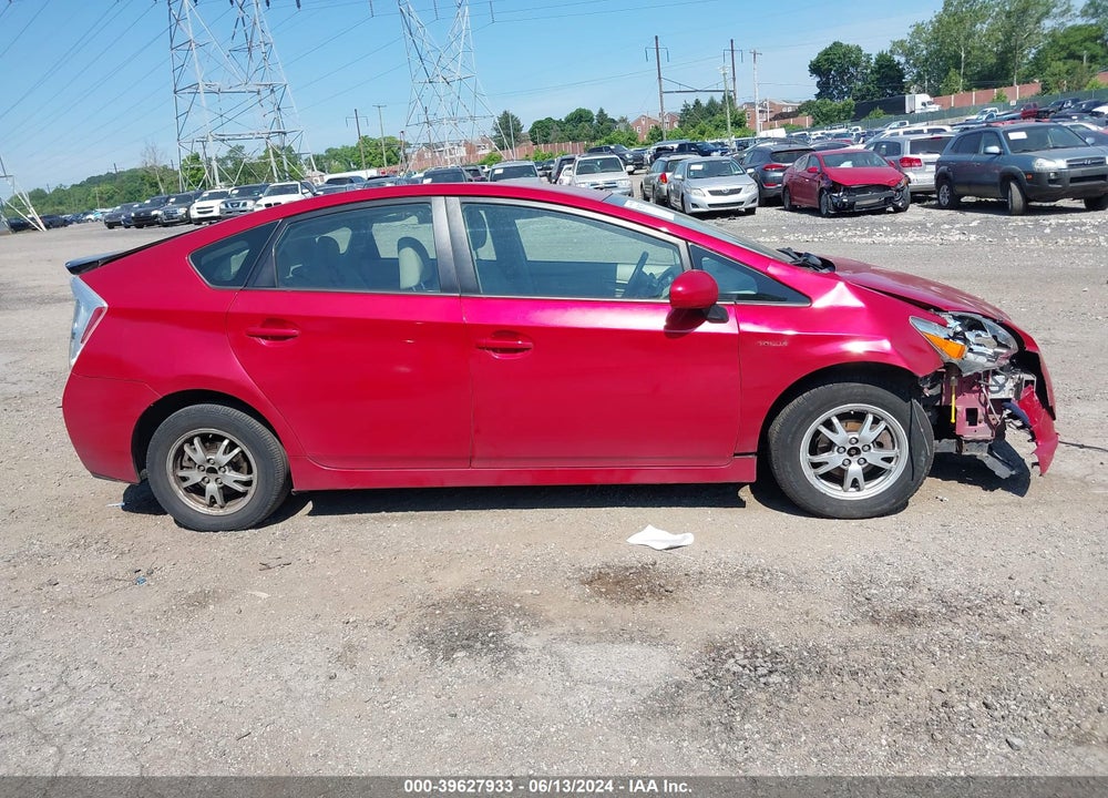 2010 TOYOTA PRIUS III VIN: JTDKN3DU1A0028786