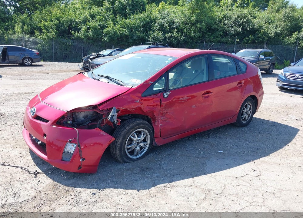 2010 TOYOTA PRIUS III VIN: JTDKN3DU1A0028786