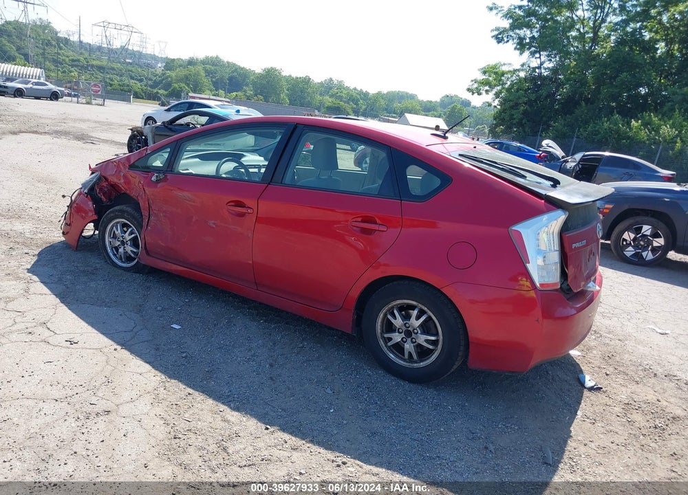 2010 TOYOTA PRIUS III VIN: JTDKN3DU1A0028786