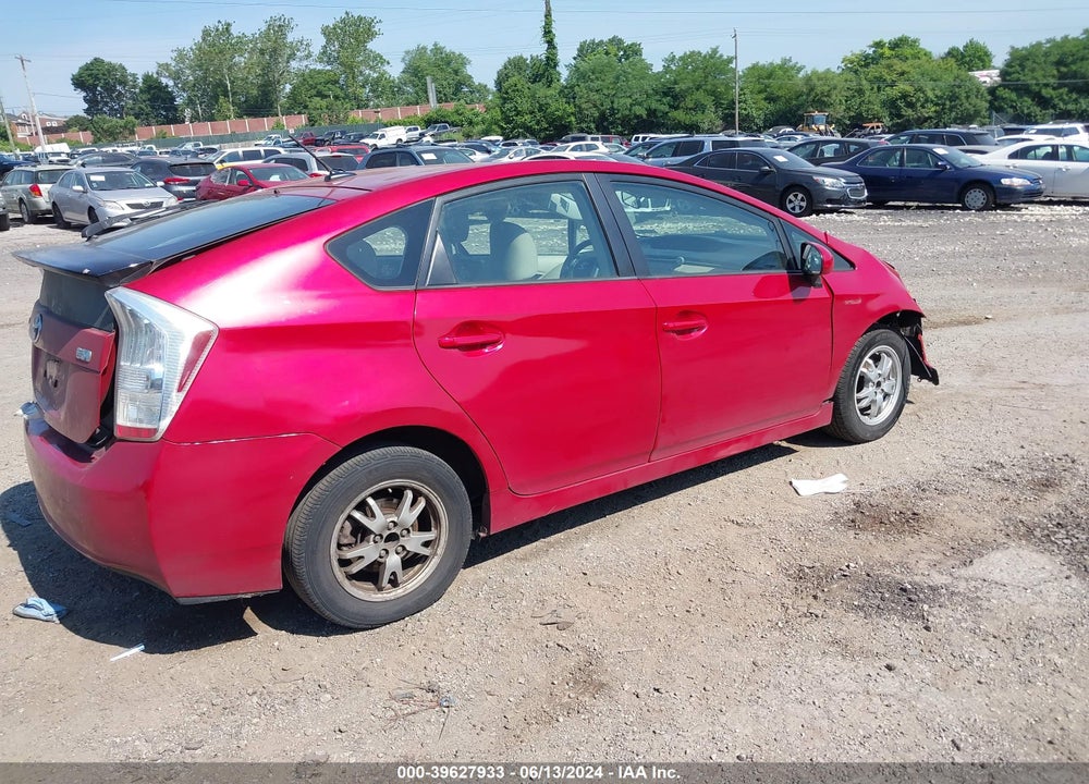 2010 TOYOTA PRIUS III VIN: JTDKN3DU1A0028786