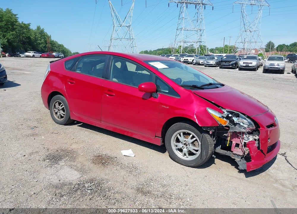 2010 TOYOTA PRIUS III VIN: JTDKN3DU1A0028786