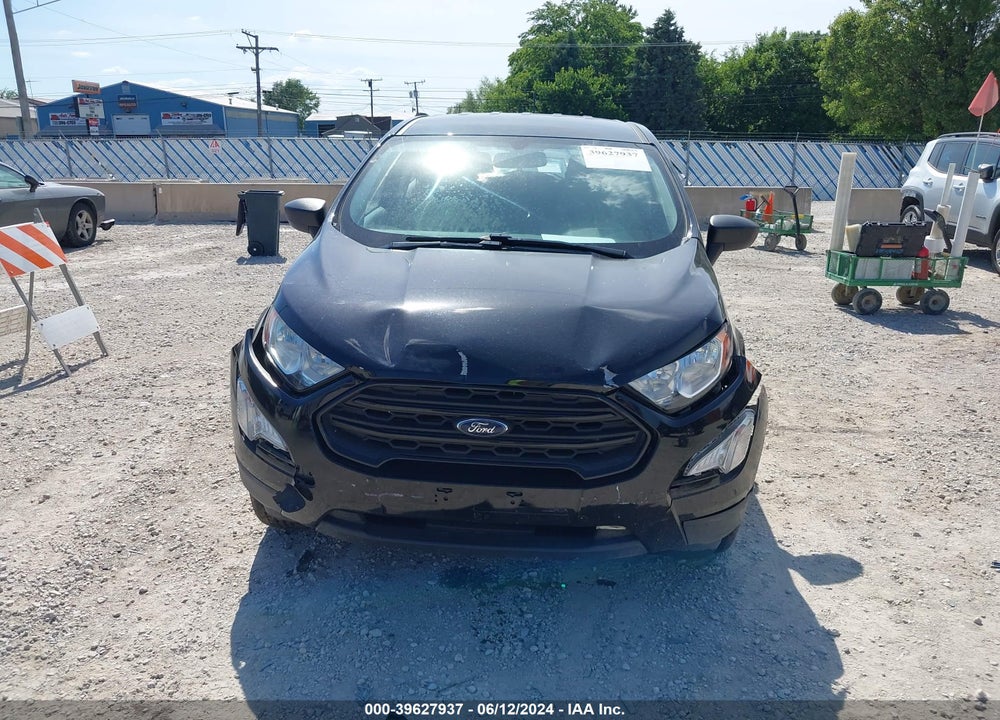 2019 FORD ECOSPORT S VIN: MAJ6S3FL1KC252368