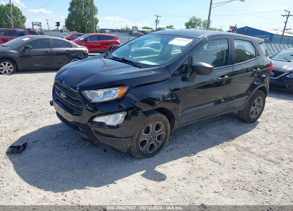 2019 FORD ECOSPORT S VIN: MAJ6S3FL1KC252368