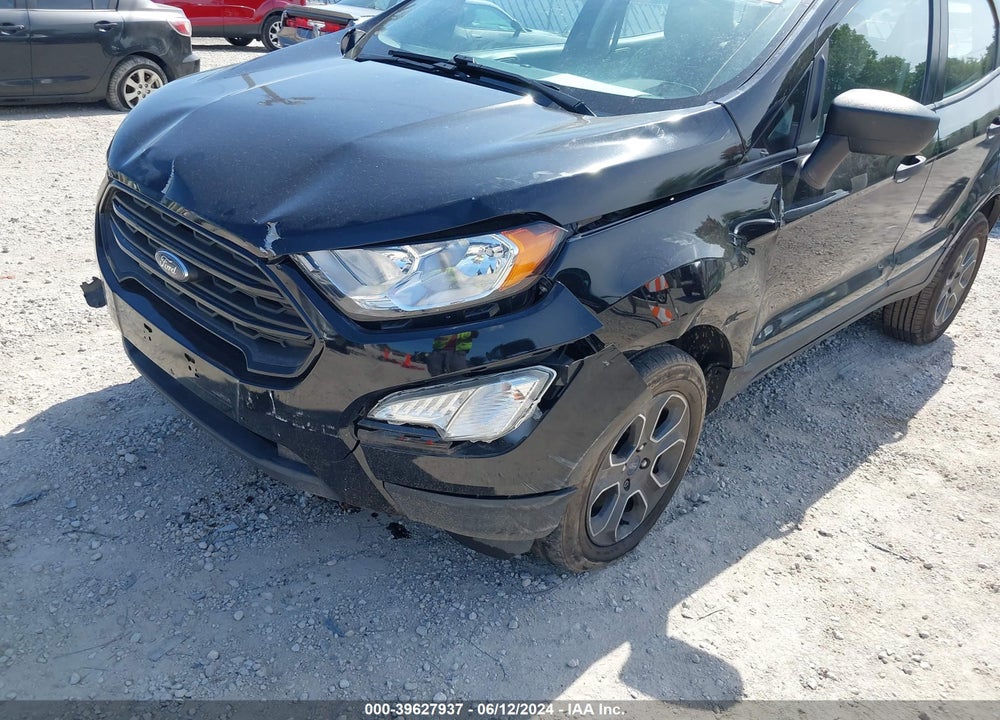 2019 FORD ECOSPORT S VIN: MAJ6S3FL1KC252368